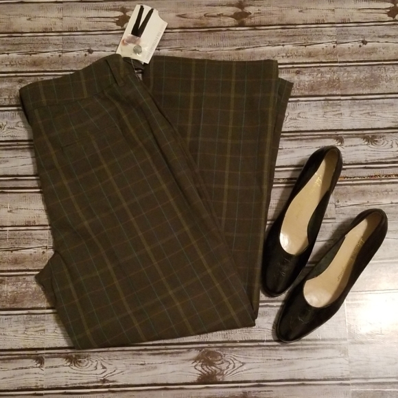 White Stag Pants - White Stag Patterned Pant